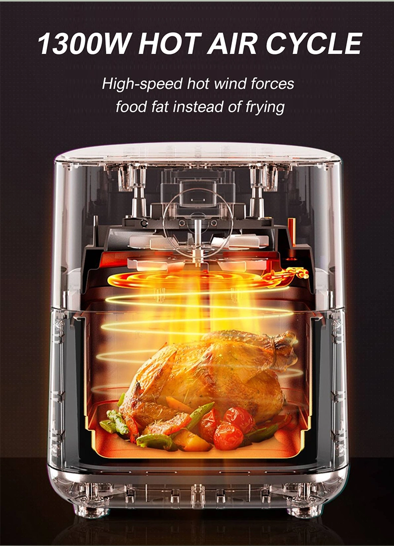 Kitchen Accessories 8L 2400W Digital Electric Deep Fryers Air Fryer