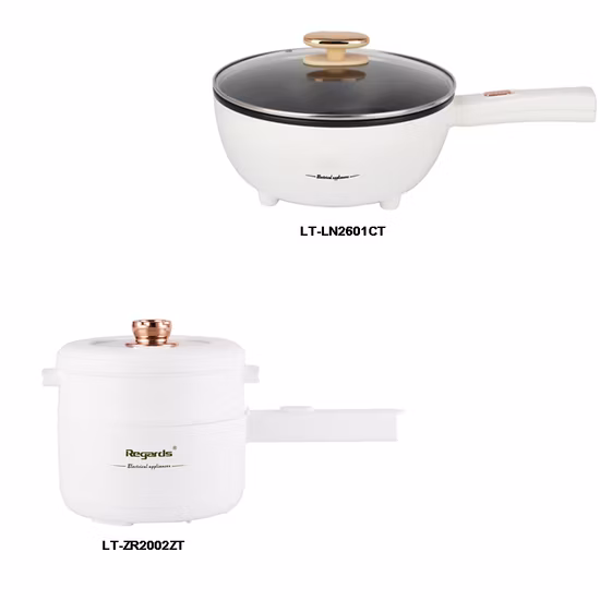 Электрическая кастрюля, многофункциональная электрическая кастрюля, электрическая сковорода для семейного общежития